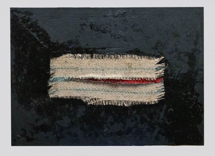 Hommage to Burri by Giorgio Lo Fermo - Contemporary Artworks