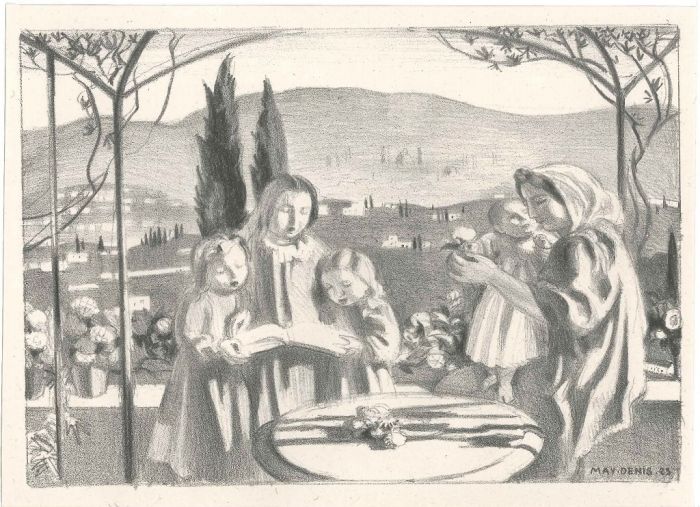 La terrasse by Maurice Denis - Modern Art