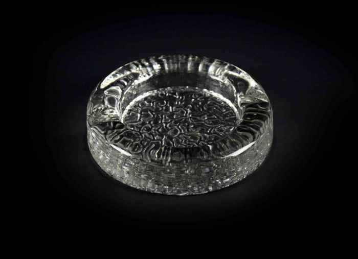 Vintage Glass Ashtray
