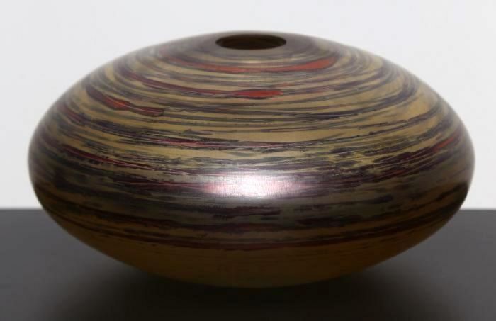 Disc Glass Vase - SOLD