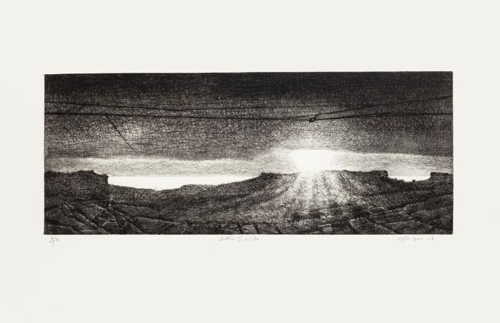 Over Saint Nilo In Grottaferrata by Piero Cesaroni - Contemporary Artwork