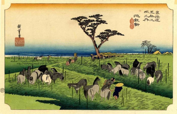 Chiryu Station - Hiroshige - Contemporary Art