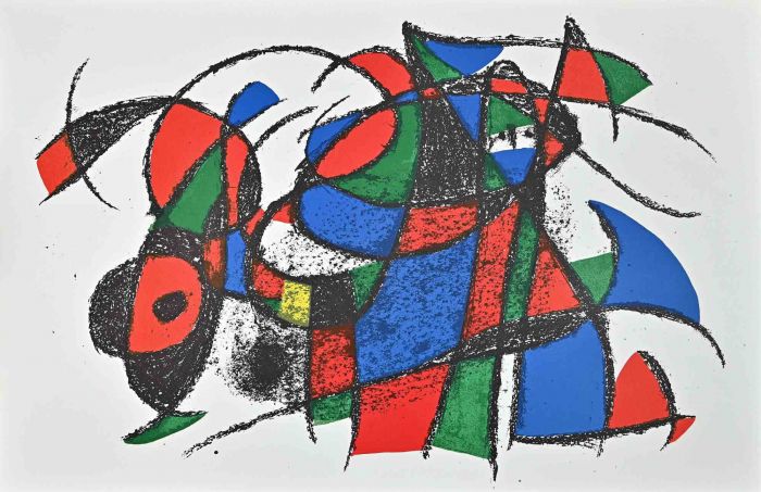 Abstract Composition - Mirò Lithographe