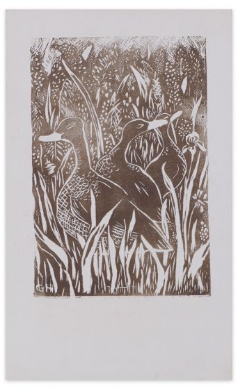 Les Canards by Giselle Halff - Modern Artwork 