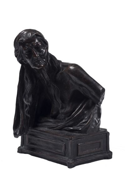 Female Bust by Vincenzo Gemito - Modern Artwork