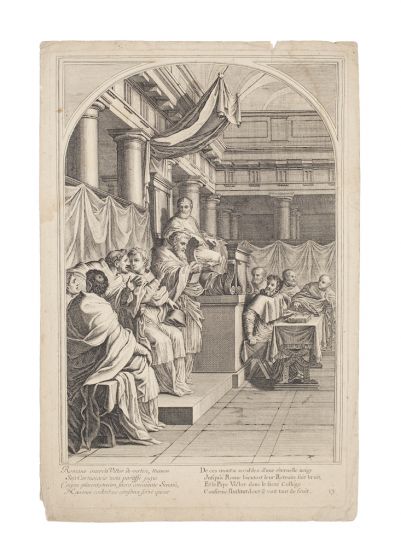 Interior Meeting by Anonymous artist  - Old Master Artwork
