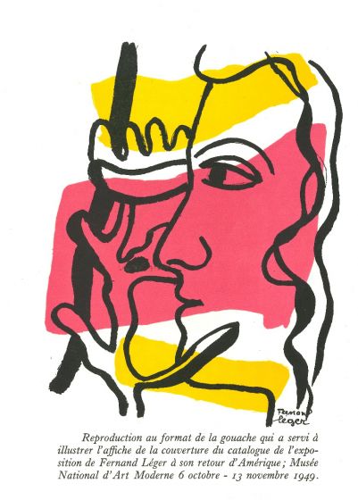 Léger Composition from A même la pierre by Fernand Léger - Contemporary Artwork