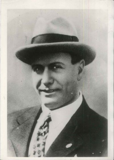 The Portrait of Mussolini before his rise to the power 