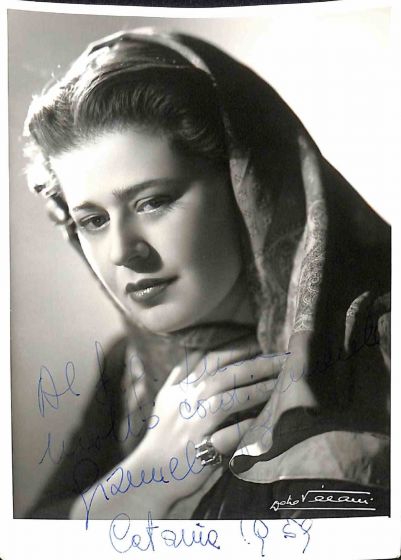 Giannella Borelli Autographed Photo - SOLD