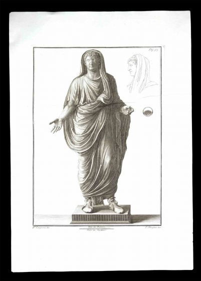 Ancient Roman statue