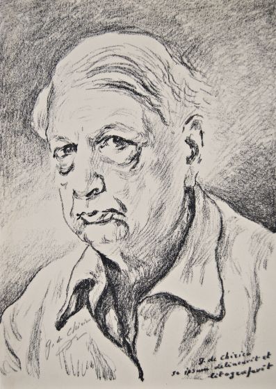 Self Portrait by Giorgio de Chirico - Surrealism