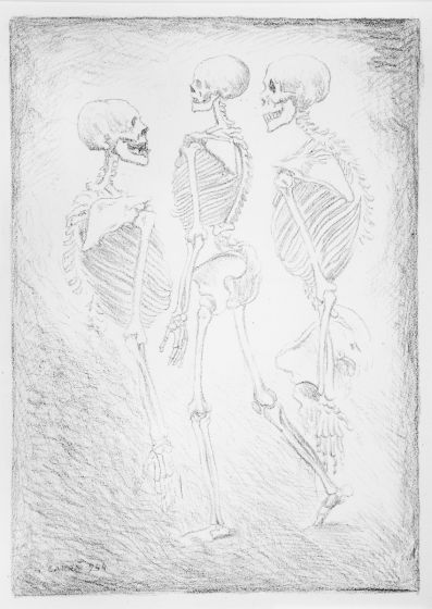 Danza di  scheletri  