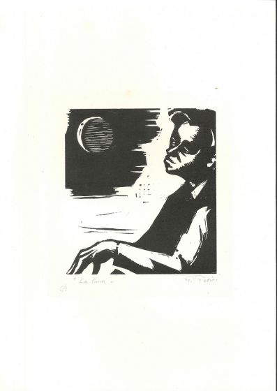 La luna by Pietro Parigi - Prints & Multiples