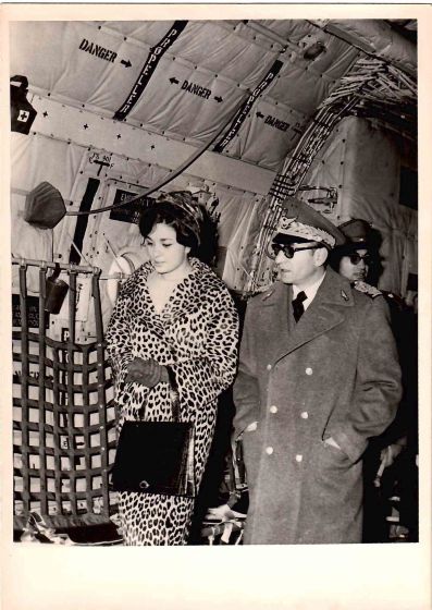 Mohammad Reza Shah and Farah Diba, King and Queen of Iran