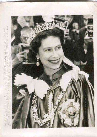 Queen Elizabeth II - Vintage Photograph