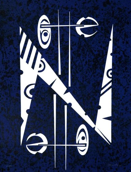 Letter N by Rafael Alberti - Contemporary Artwork