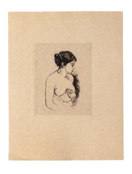 "Nude" by Anonymous - Modern Artwork