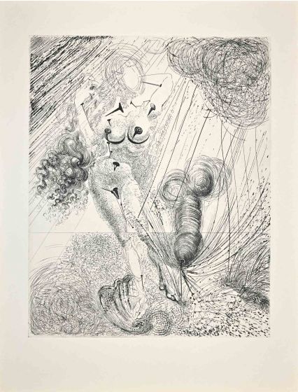 Salvador Dalì - Aphrodite - Contemporary Artwork