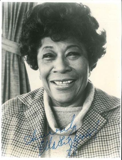 Ella Fitzgerald Autograph Portrait - Original Photographs