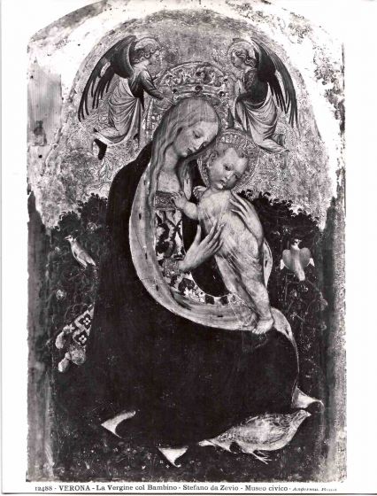 The Virgin with the Child by Stefano da Zevio 