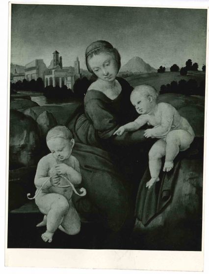 Vintage Photograph of Old Master Painting