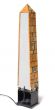  Vintage Metal "Obelisk" Lamp by Piero Fornasetti - Design Lamp