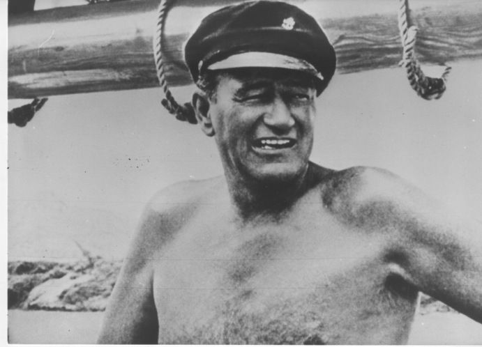 Portrait of John Wayne