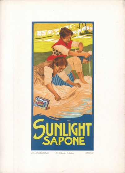 Sunlight Sapone by Leopoldo Metlicovitz - Modern Artwork