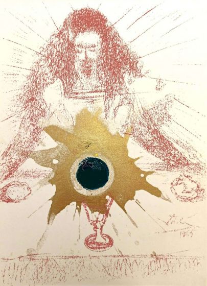 Sanguis Novi Testamenti - From "Biblia Sacra" by Salvador Dalì - Surrealist Artwork