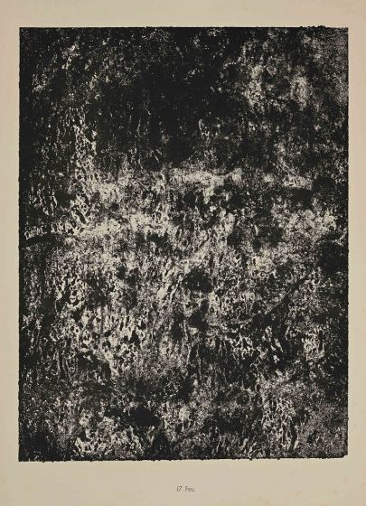 feu by Jean Dubuffet - Contemporary Art