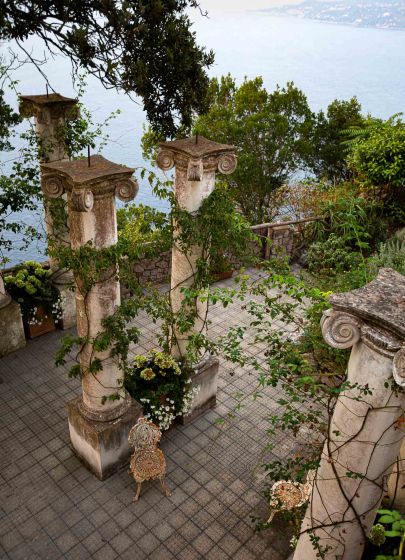 Columns of An Abandoned Villa, Capri