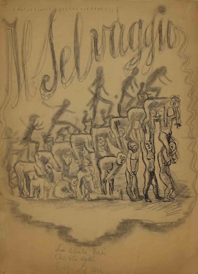 Study for a Cover of "Il Selvaggio"