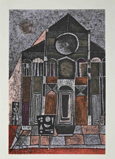 Franco Gentilini - The Cathedral - Modern Artwork