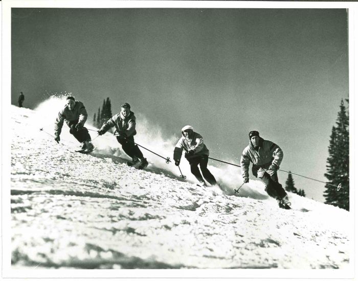 Ski Resorts - American Vintage Photograph