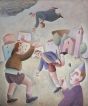 Il Lancio delle Raviole by Claudio Benghi - Contemporary artwork