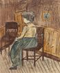 Figure In An Interior by French Artist - Modern Artworks