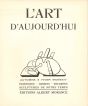 L'Art d'Aujourd'hui- Tome I- A.Morancé Ed.,1924, A.L.Pecci Blunt's signature, Automne-Winter issue