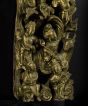 Vintage Golden Chinese Wood Decoration