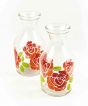 Vintage Pair of Glass Vases 