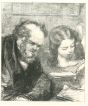 Paul Gavarni - The Accompanying - Modern Art