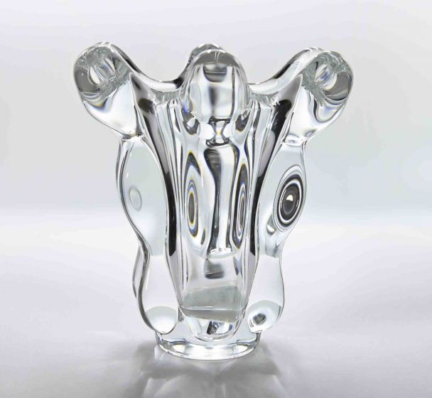 Vintage Glass Vase - Decorative Object 