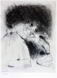 La Femme du Gouverneur gronde sa fille - From the series "Les Ames Mortes"