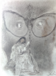 Antequam exires de vulva sanctificavi te - from Biblia Sacra by Salvador Dalì - Surrealist Artwork