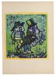 The Dogs by Mino Maccari - Modern Artwork