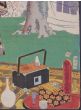 Utagawa Toyokuni II - Japanese Tryptique : Modern Artwork