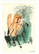 Seated Woman and Surreal Scene