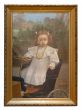 Portrait of Child on a Car