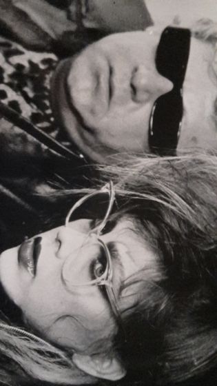 Ornella Muti and Paolo Villaggio 