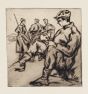 Front Italien by Anselmo Bucci - Modern Artwork.