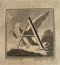 Antiquities of Herculaneum  - Letter of the Alphabet A